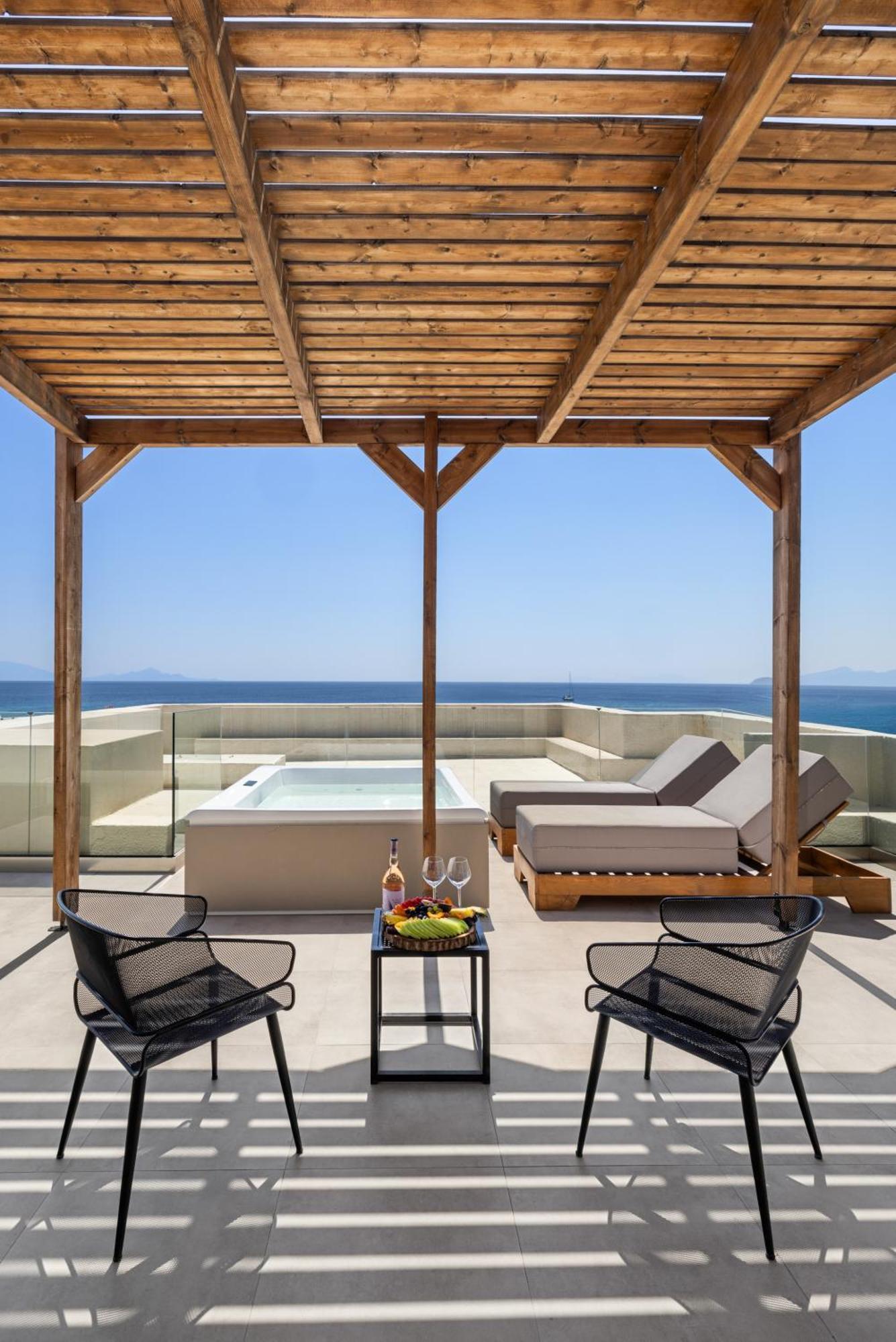 Cabana Blu Hotel & Suites Kardamena  Bagian luar foto